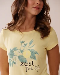 Lemon Print Super Soft T-shirt