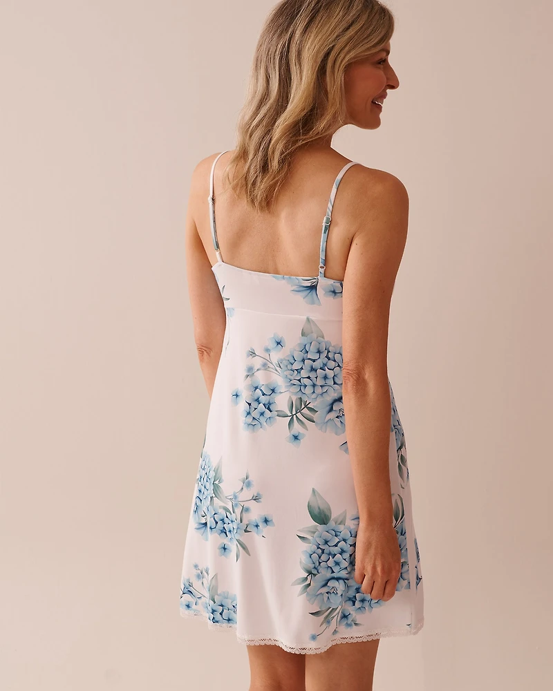 Hydrangea Print Super Soft Nightie