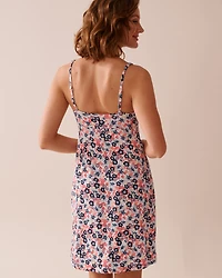 Ditsy Floral Print Soft Jersey Nightie