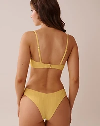 Haut de bikini bandeau armature en U crochet WARM SAND