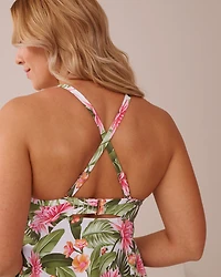 Haut tankini croisé bonnet D TROPICAL RETREAT