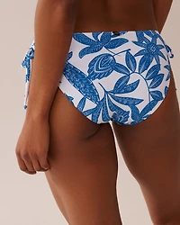 BLUE ATOLL Recycled Fibers Side Tie Bikini Bottom