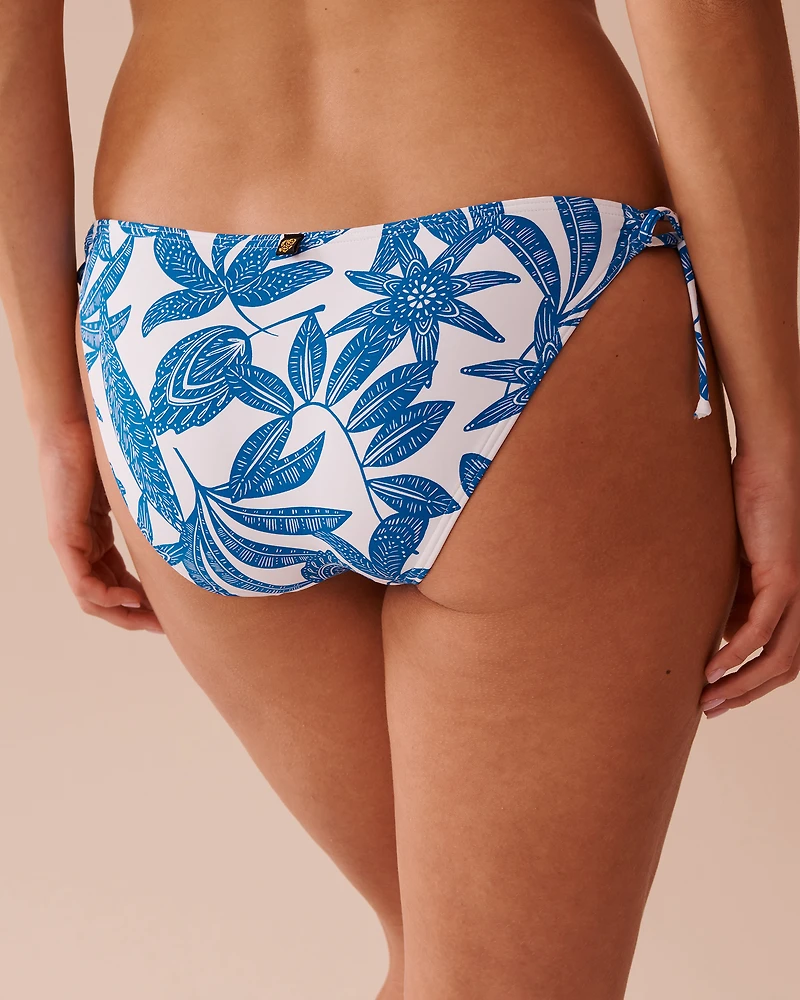 BLUE ATOLL Recycled Fibers Side Tie Bikini Bottom
