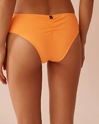 Bas de bikini cheeky taille mi-haute côtelé SUNSET