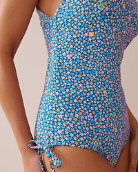 Recycled Fibers Adjustable Side One-piece Swimsuit