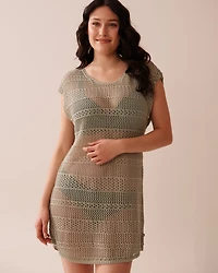 Open-Back Crochet Tunic