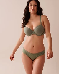 Lightly Lined Demi Cotton Bra