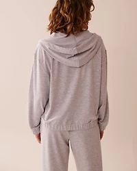 French Terry Zip-up Hoodie