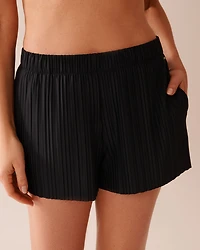 Lightweight Pleated Effect Shorts