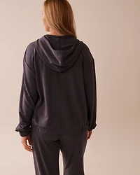 French Terry Zip-up Hoodie