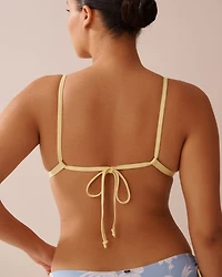 LILY GARDEN Triangle Bikini Top