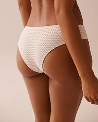 Bas de bikini cheeky en crochet SOLID
