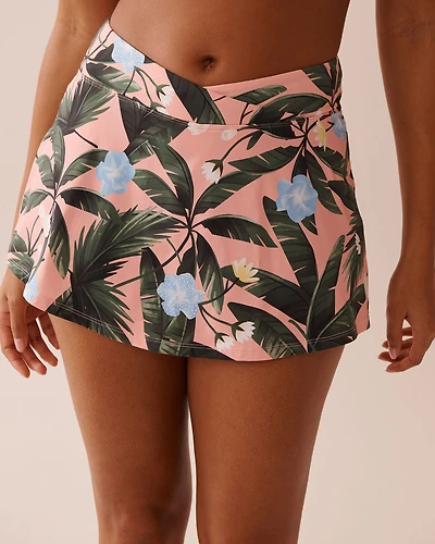 PEACHY TROPICS Skirt Bikini Bottom