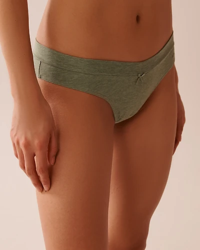 Cotton Thong Panty