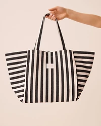 Sac de plage tissage chevron