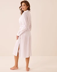 Long Sleeve Button-Down Dress