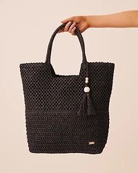 Sac carré en paille
