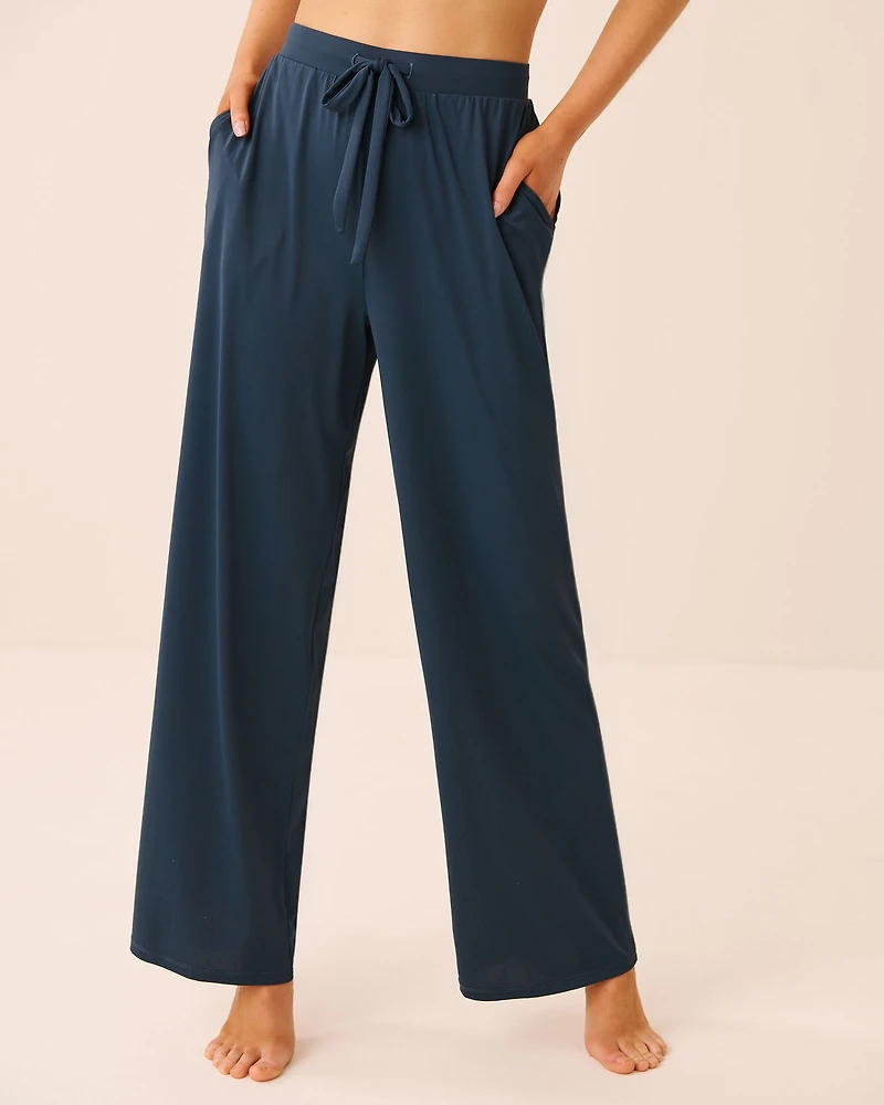 Pantalon de pyjama coupe droite