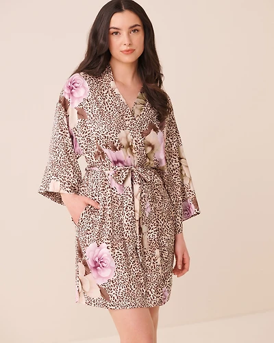 Kimono en satin
