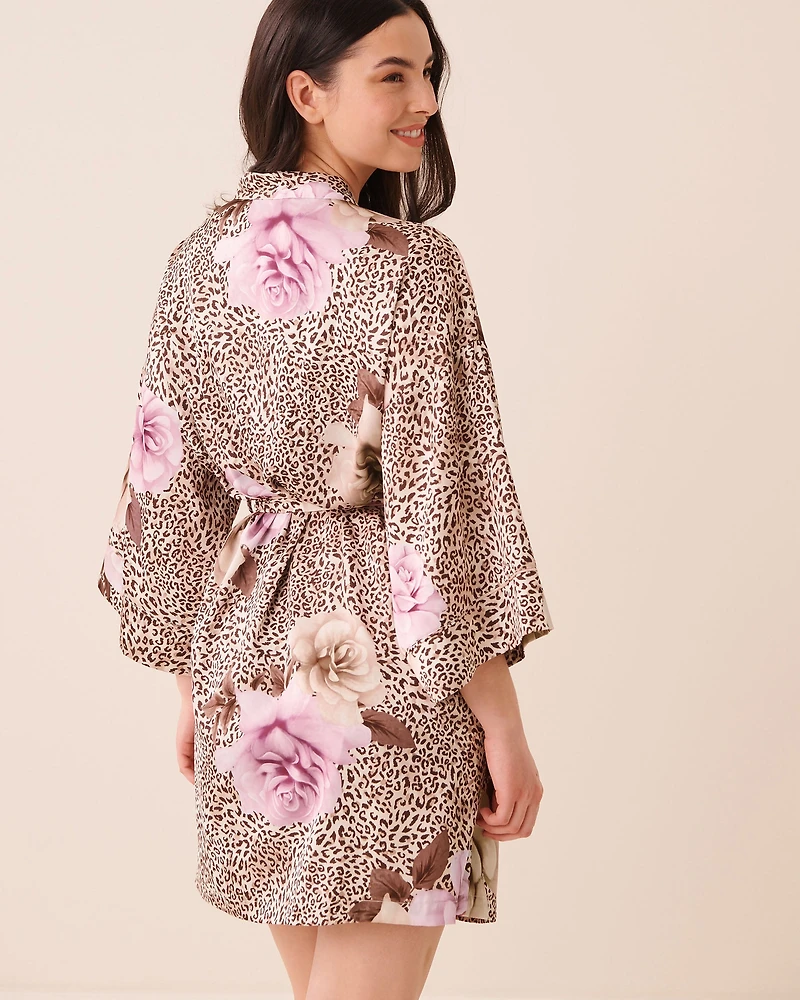 Kimono en satin