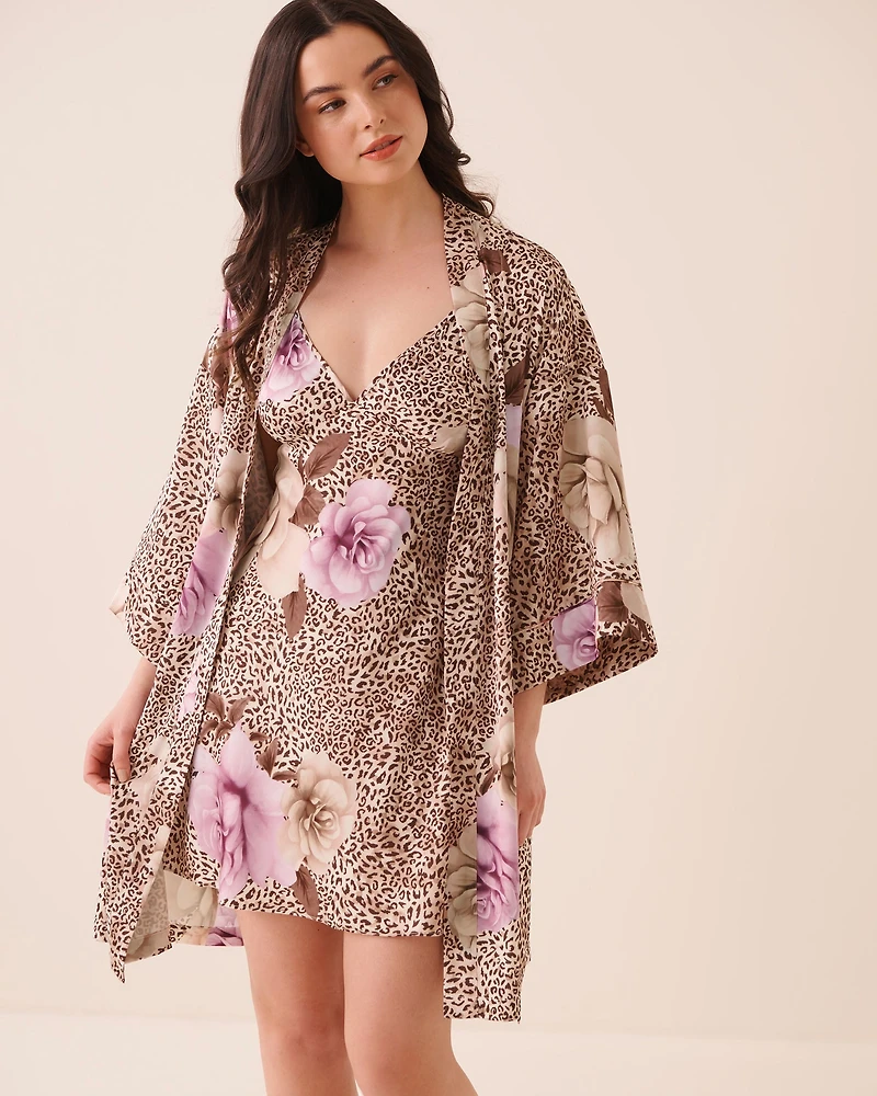 Kimono en satin