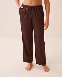 Pantalon en satin