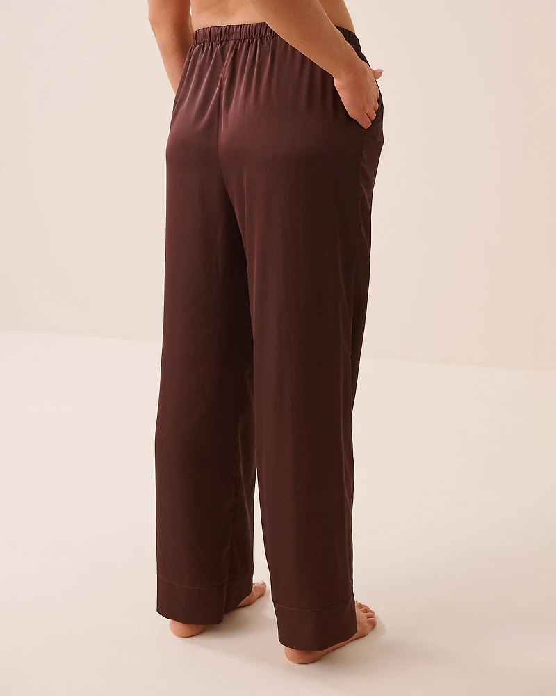 Pantalon en satin