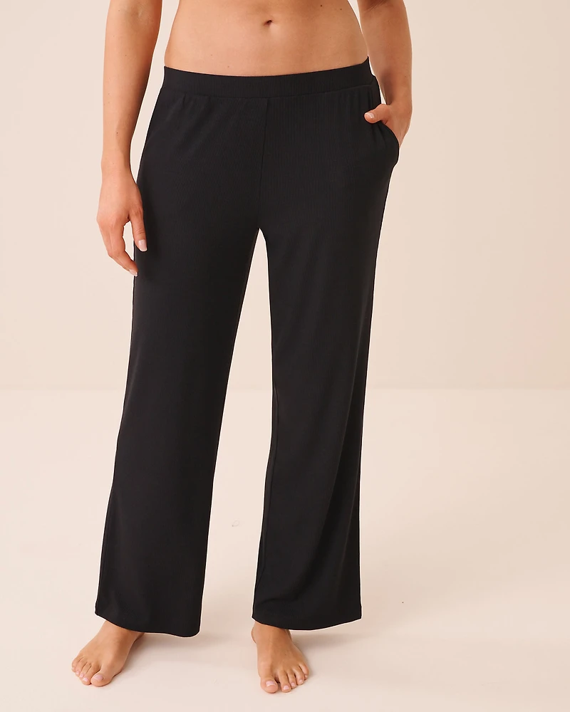 Ribbed Modal Pants