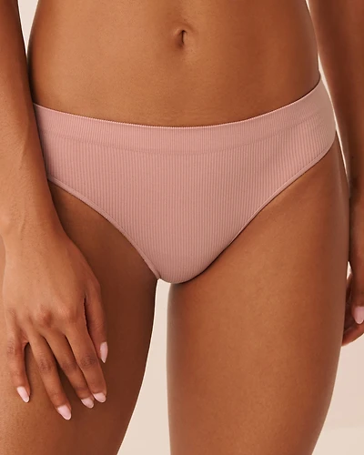 Seamless Fabric Ribbed Bikini Panty