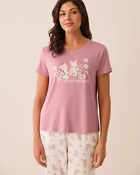 Bengal Cat Print Super Soft Short Sleeve T-shirt