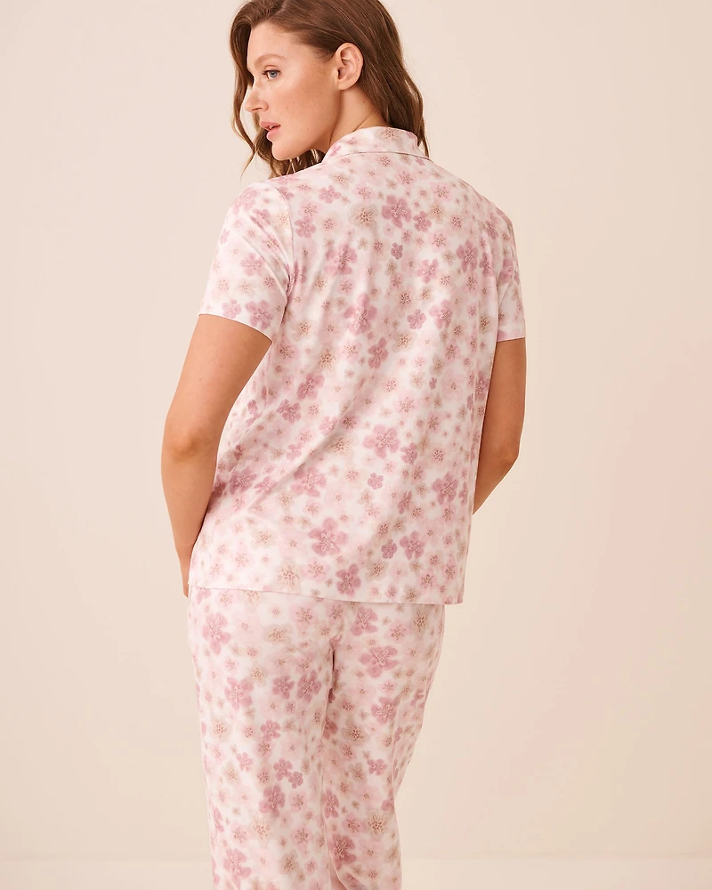 Super Soft Short Sleeve Button-down Shirt