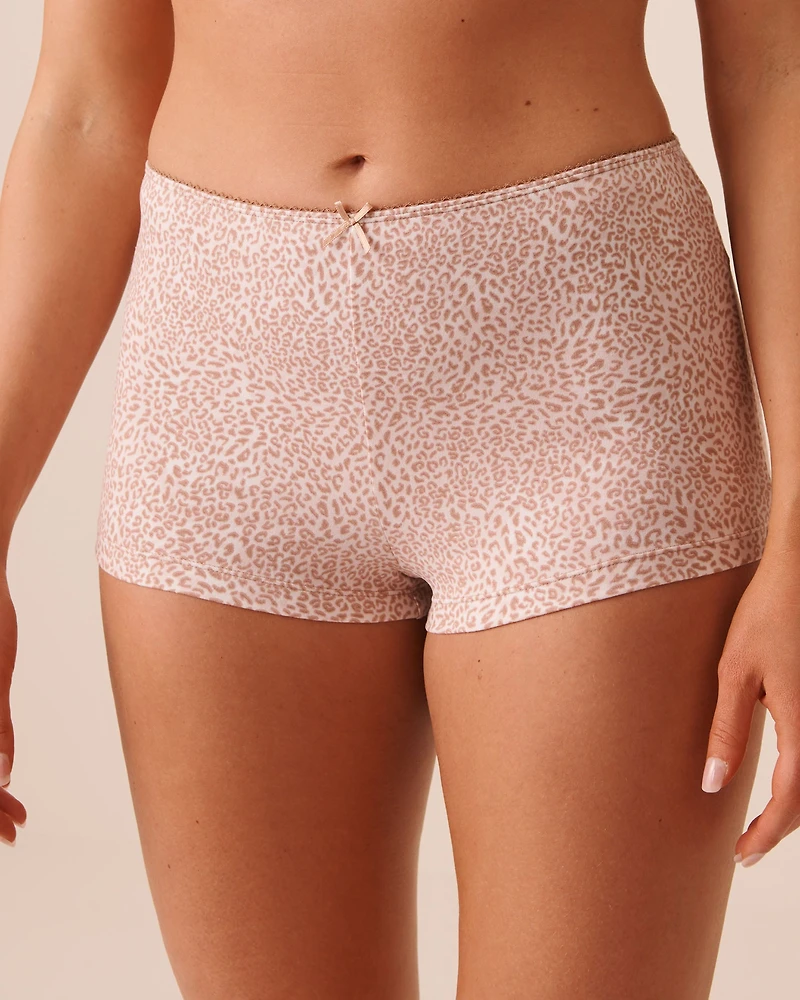 Leopard Print Super Soft Pajama Shorts