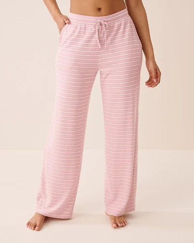 Dog Print Soft Knit Pajama Pants