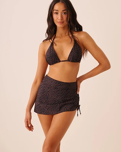 TEAL GREEN Triangle Bikini Top