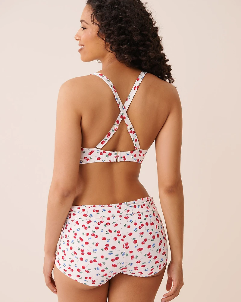 Haut de bikini triangle bonnet D CORAL PINK