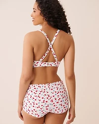 Haut de bikini triangle bonnet D CORAL PINK