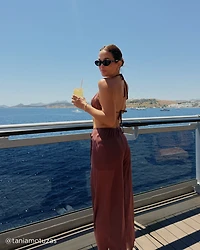 Pantalon en résille