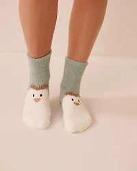 Plush Chicken Socks