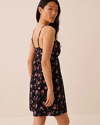 Floral Print Tie Nightie