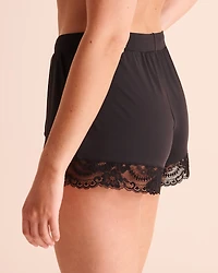 Lace-Trim Shorts