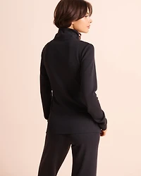 Double-knit Zip-up Sweatshirt