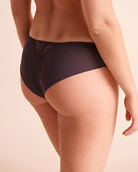 Floral Embroidered Mesh Cheeky Panty