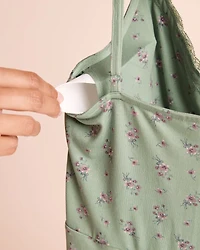 Nuisette ultra douce bordure de dentelle