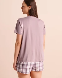 Groundhog Print Super Soft Short Sleeve T-shirt