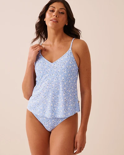 COUNTRYSIDE TRIP V-neck Tankini Top