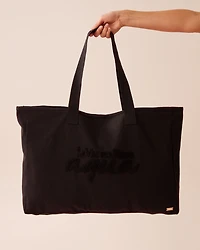 La Vie en Rose Beach Bag