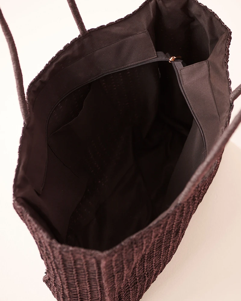 Straw Tote Bag