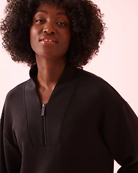 Interlock Half-zip Sweatshirt