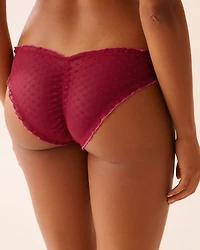 Heart Mesh Bloomer Bikini Panty