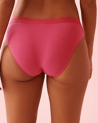 Cotton and Logo Elastic Band Bikini Panty